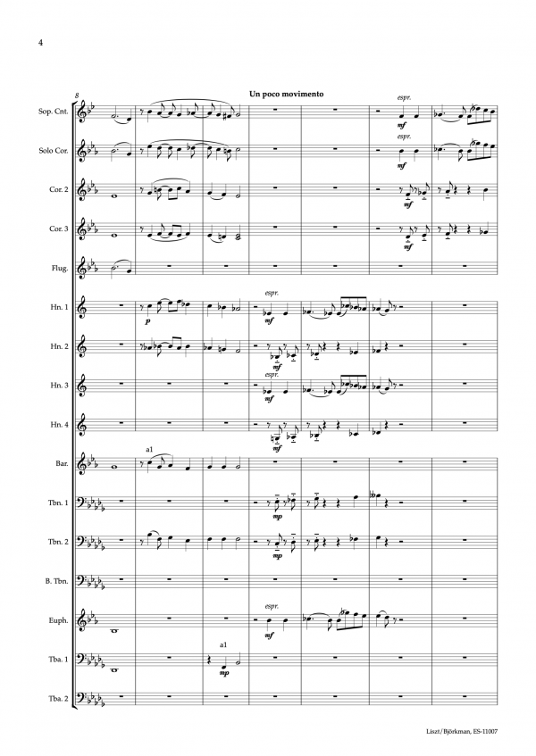 Liszt, Franz: Consolations IV - Image 4