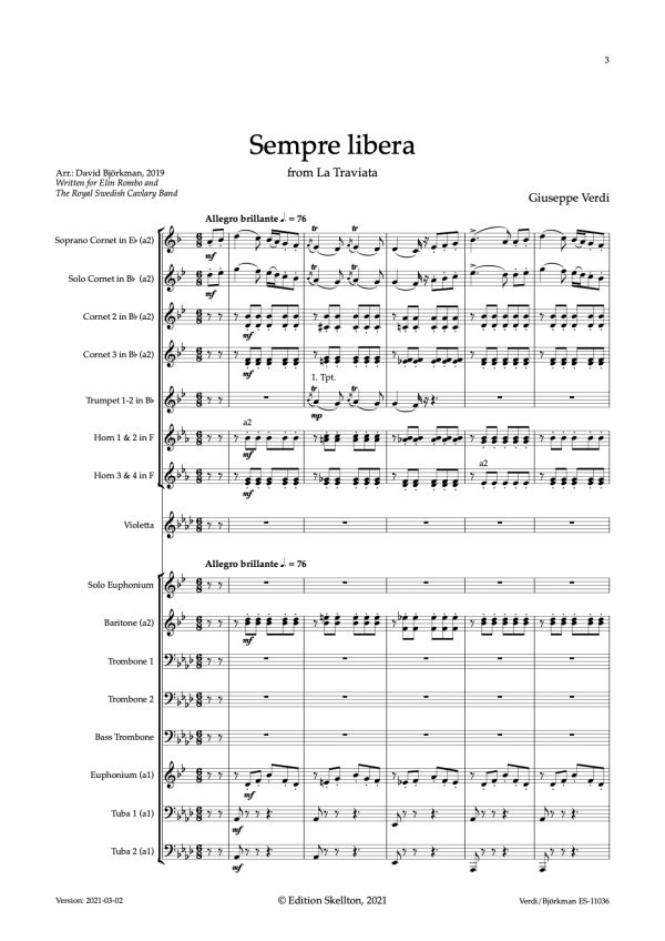 Verdi, Giuseppe: Sempre libera - Image 3