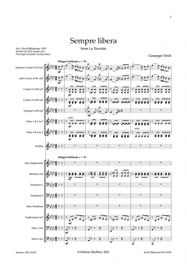 Verdi, Giuseppe: Sempre libera - Image 3