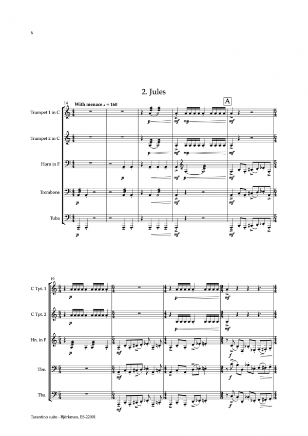 Björkman, David: Tarantino suite - Image 6