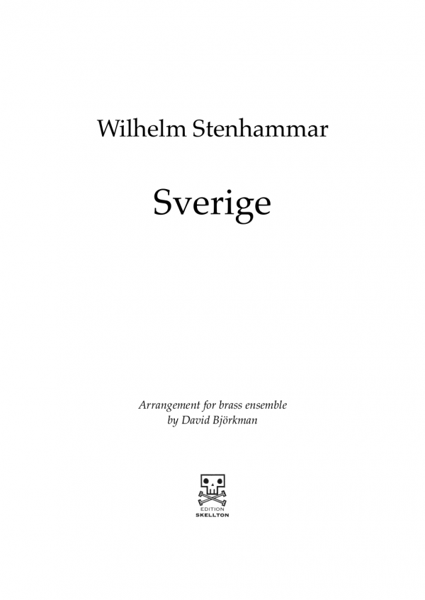 Stenhammar, Wilhelm: Sverige