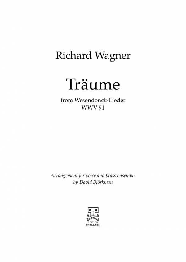 Wagner, Richard: Träume