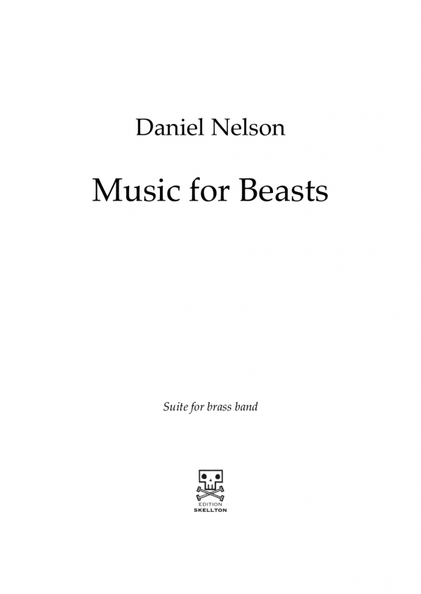 Nelson, Daniel: Music for Beasts (2018)