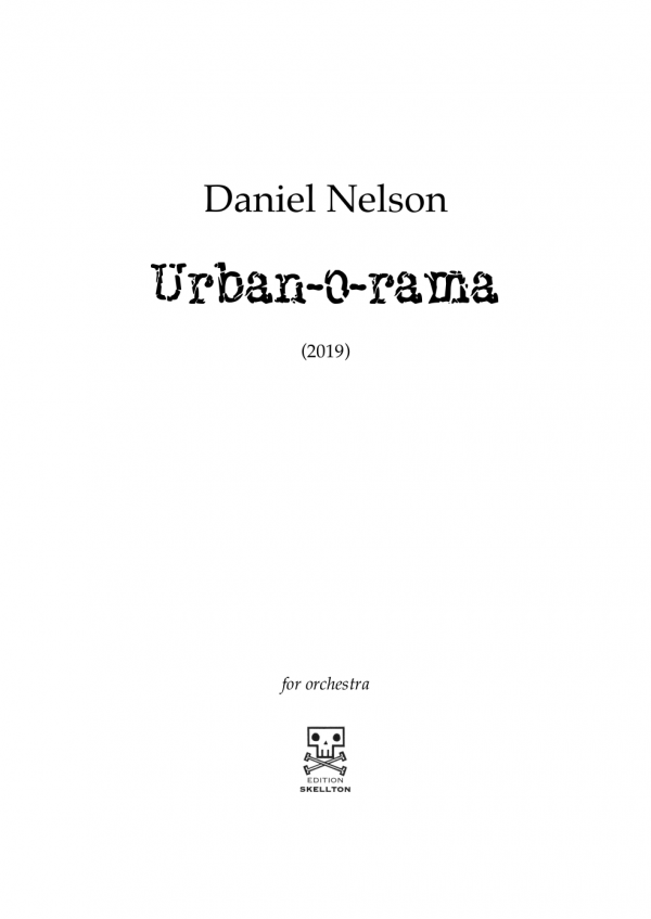 Nelson, Daniel: Urban-o-rama