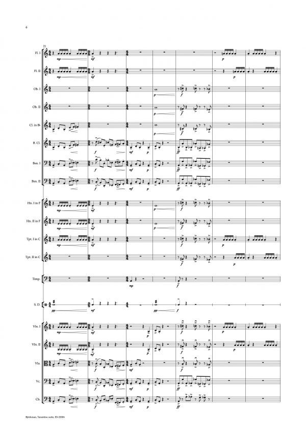 Björkman, David: Tarantino suite - Image 6