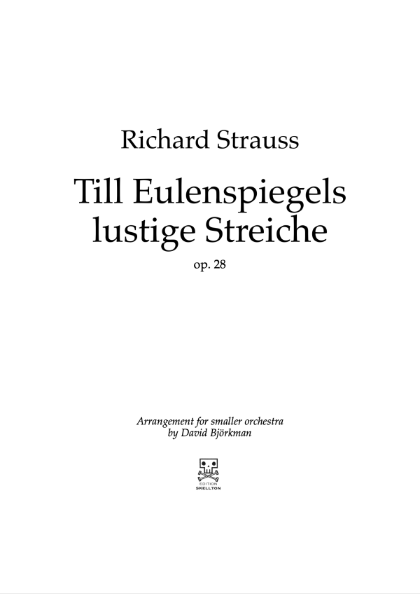 Strauss, Richard: Till Eulenspiegel