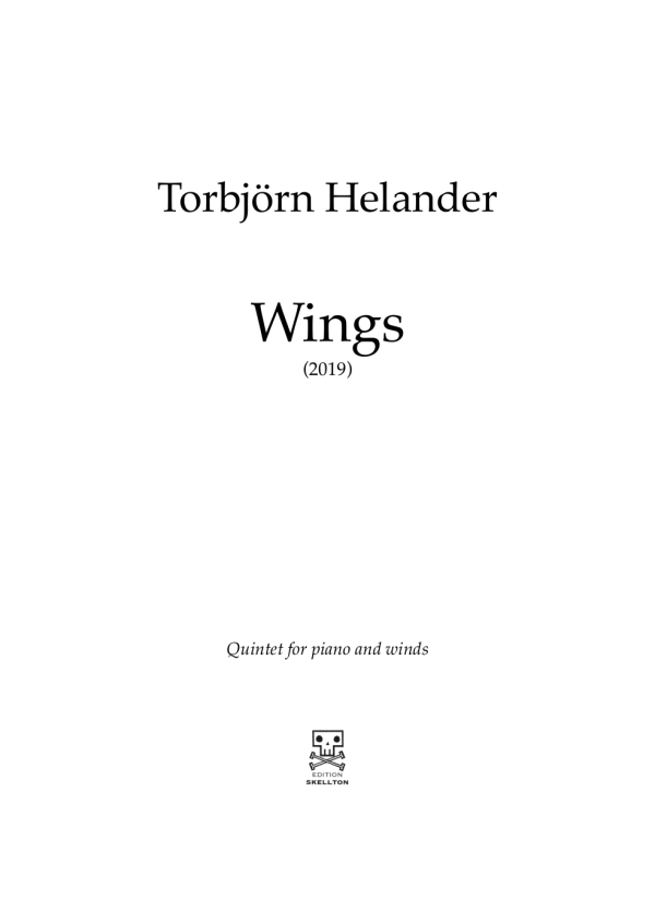 Helander, Torbjörn: Wings