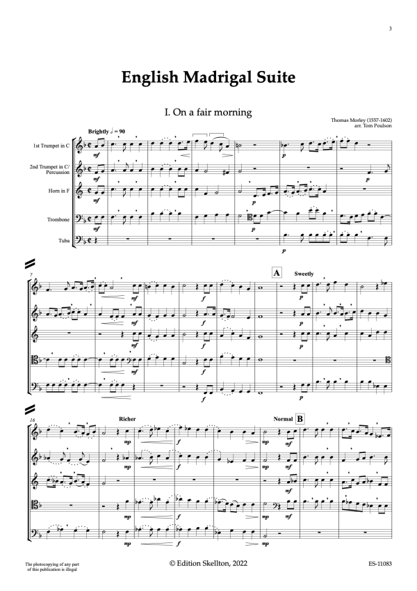 English Madrigal suite - Image 3