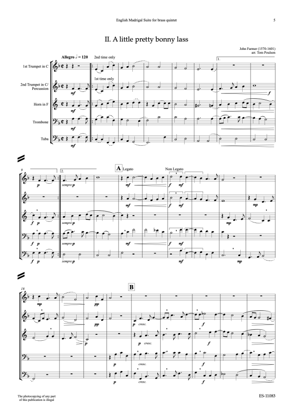 English Madrigal suite - Image 5