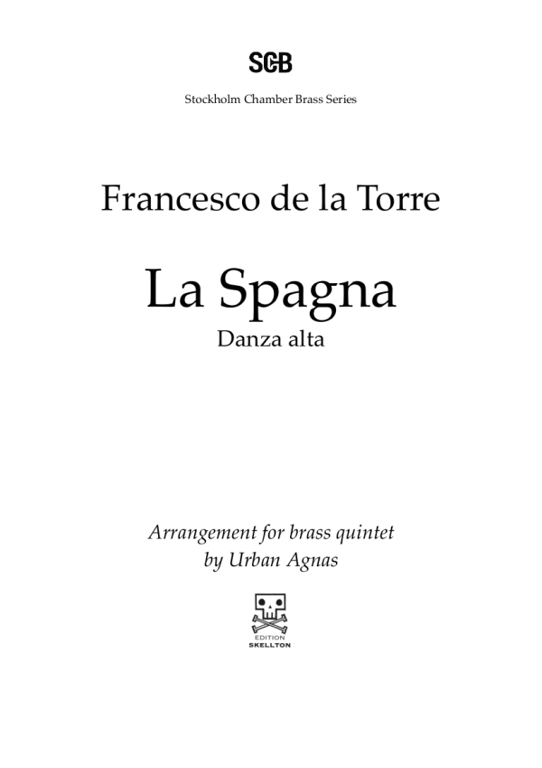 Torre, Francesco de la: La Spagna