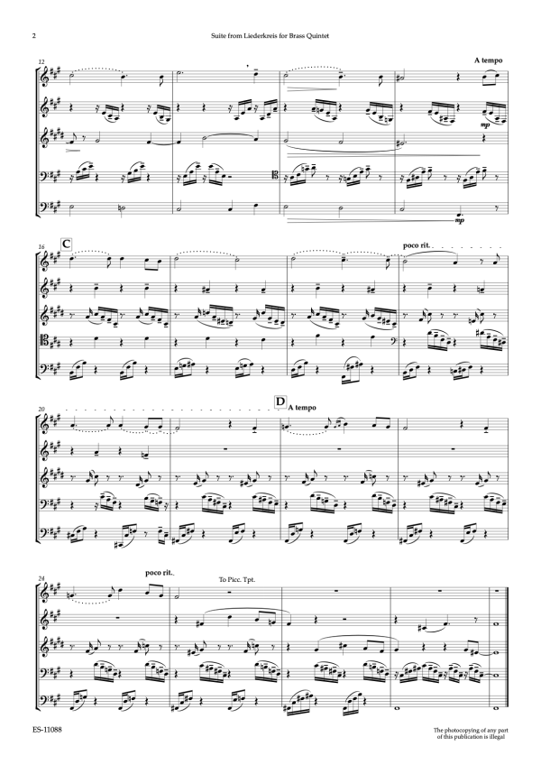 Schumann, Robert: Suite from Liederkreis op. 39 - Image 4