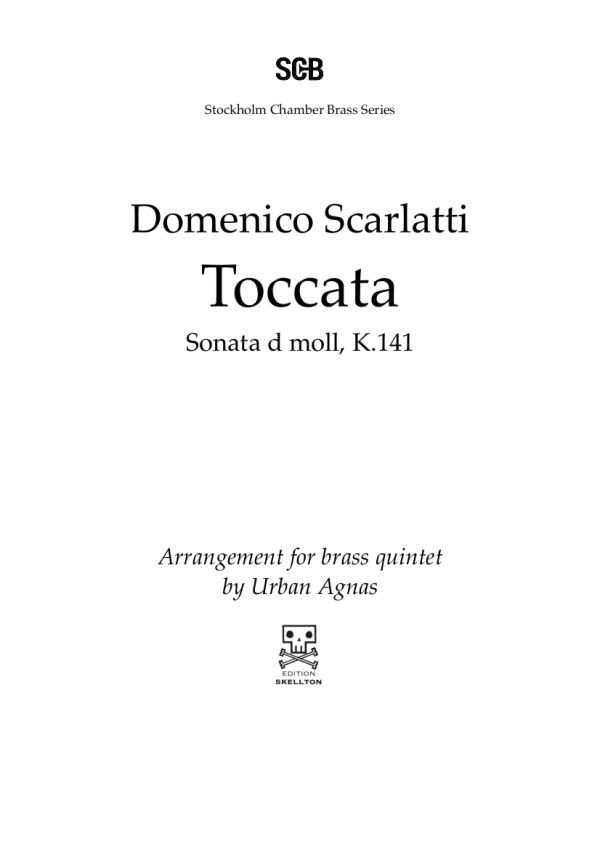 Scarlatti, Domenico: Toccata