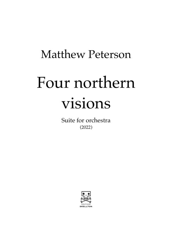 Peterson, Matthew: Four northern visions