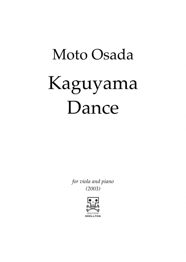 Osada, Moto: Kaguyama Dance