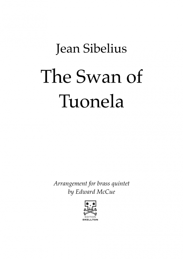 Sibelius, Jean: The Swan of Tuonela